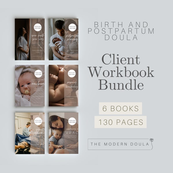Doula Client Workbook Templates, Editable Doula Handouts, Birth Planning Guides, Doula Business Forms, Childbirth Education, Newborn Care
