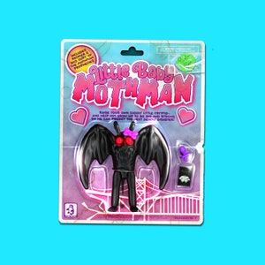 Adesivo Little Baby Mothman Paródia Toy Art