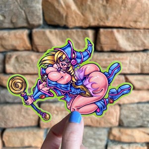 Dark Magician Girl Pinup Aufkleber