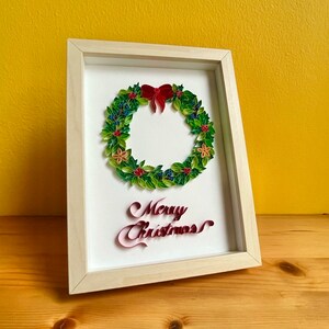 Quadretto natalizio Quilling