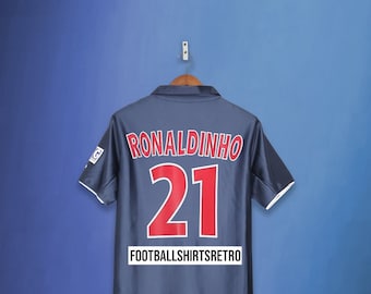 Paris St Germain 2001/02 Domicile - Maillot rétro de football Ronaldinho