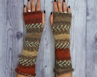 Guantes Manoplas Hombre S Mujer Guantes Largos Sin Dedos