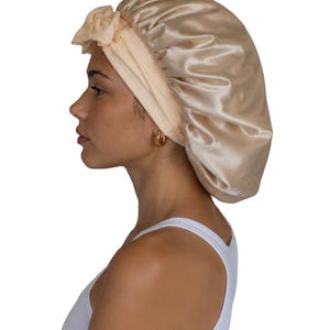 Maschera per dormire di lusso in pura seta di gelso / Maschera per dormire regolabile in seta / Maschera per dormire in seta da 19 momme con imbottitura morbida di lusso / Maschera per dormire da viaggio immagine 19
