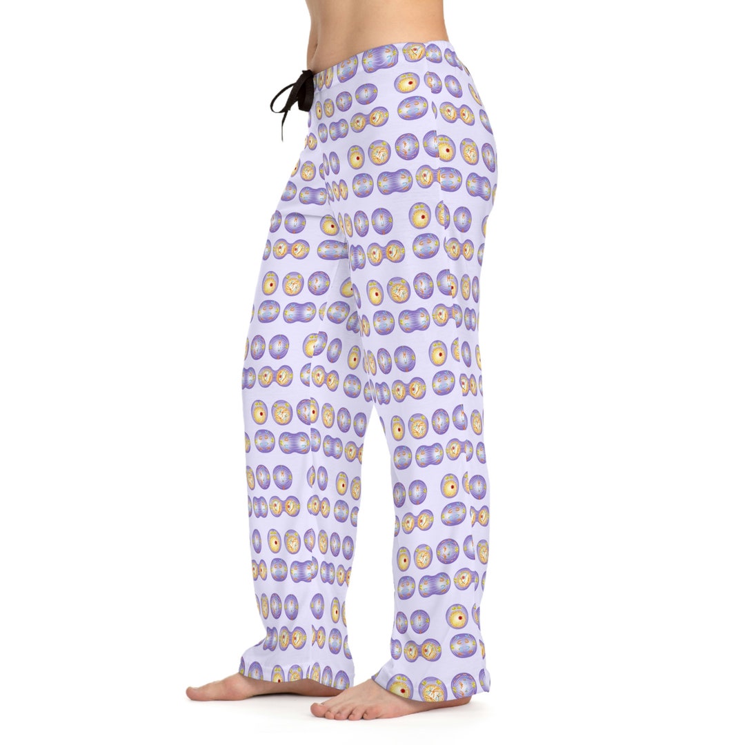 Mitosis Pajamas, Biology Adult Pajama Lounge Pants, Fun Nerdy Gifts