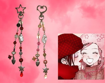 Nana & Hachi matching keychains