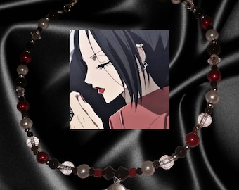 Nana Osaki inspired necklace, saturn anime jewelry, Nana&Hachi