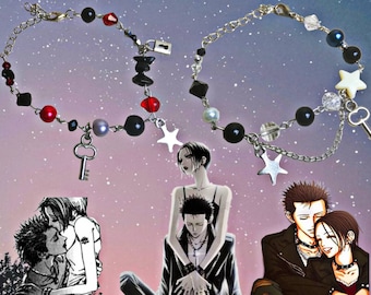 Nana& Ren inspired bracelets, Exclusive for Manga lovers
