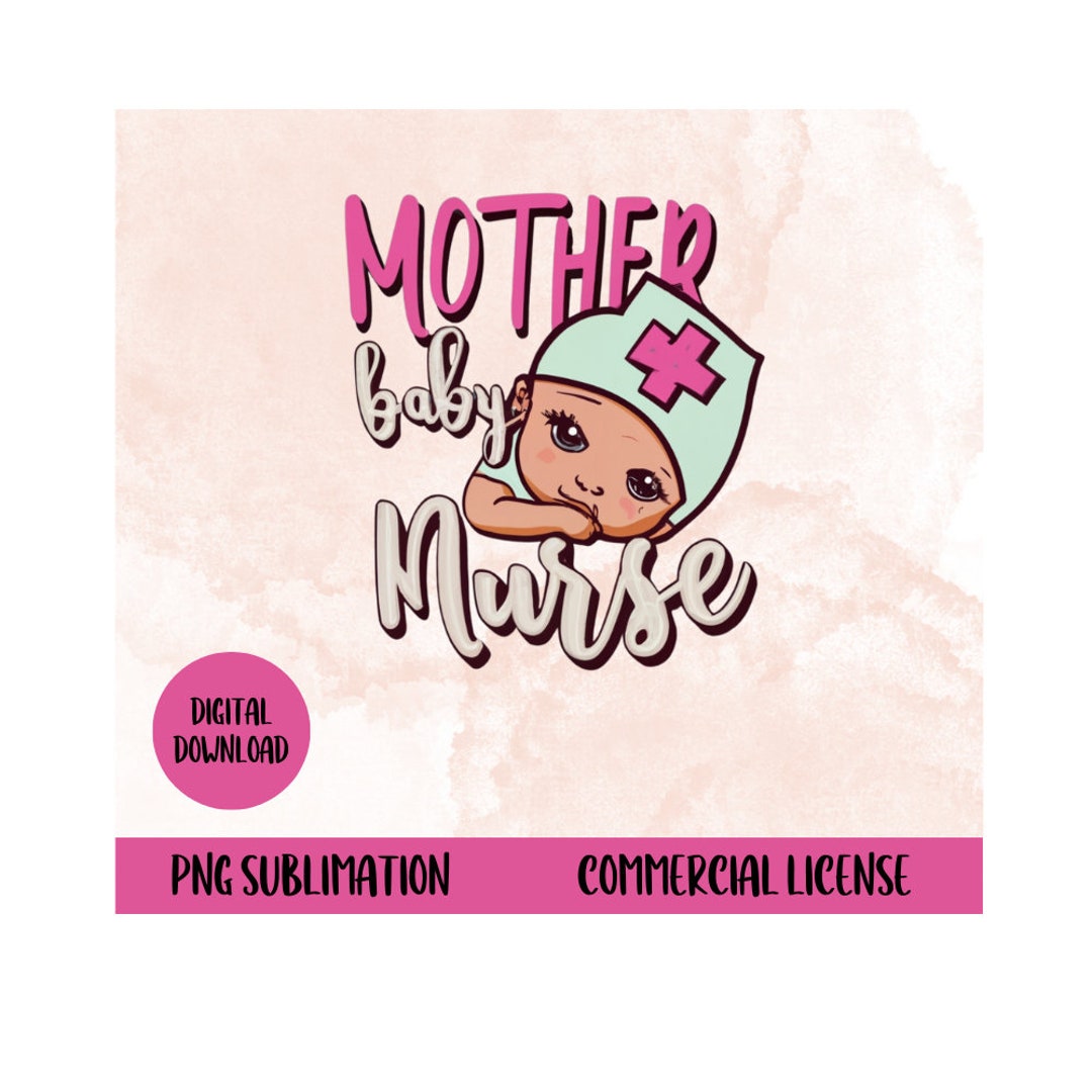 Mother Baby Nurse PNG Sublimation Maternity Postpartum PNG Baby Nursing mother-baby-nurse-png-sublimation-maternity-postpartum-png-baby-nursing