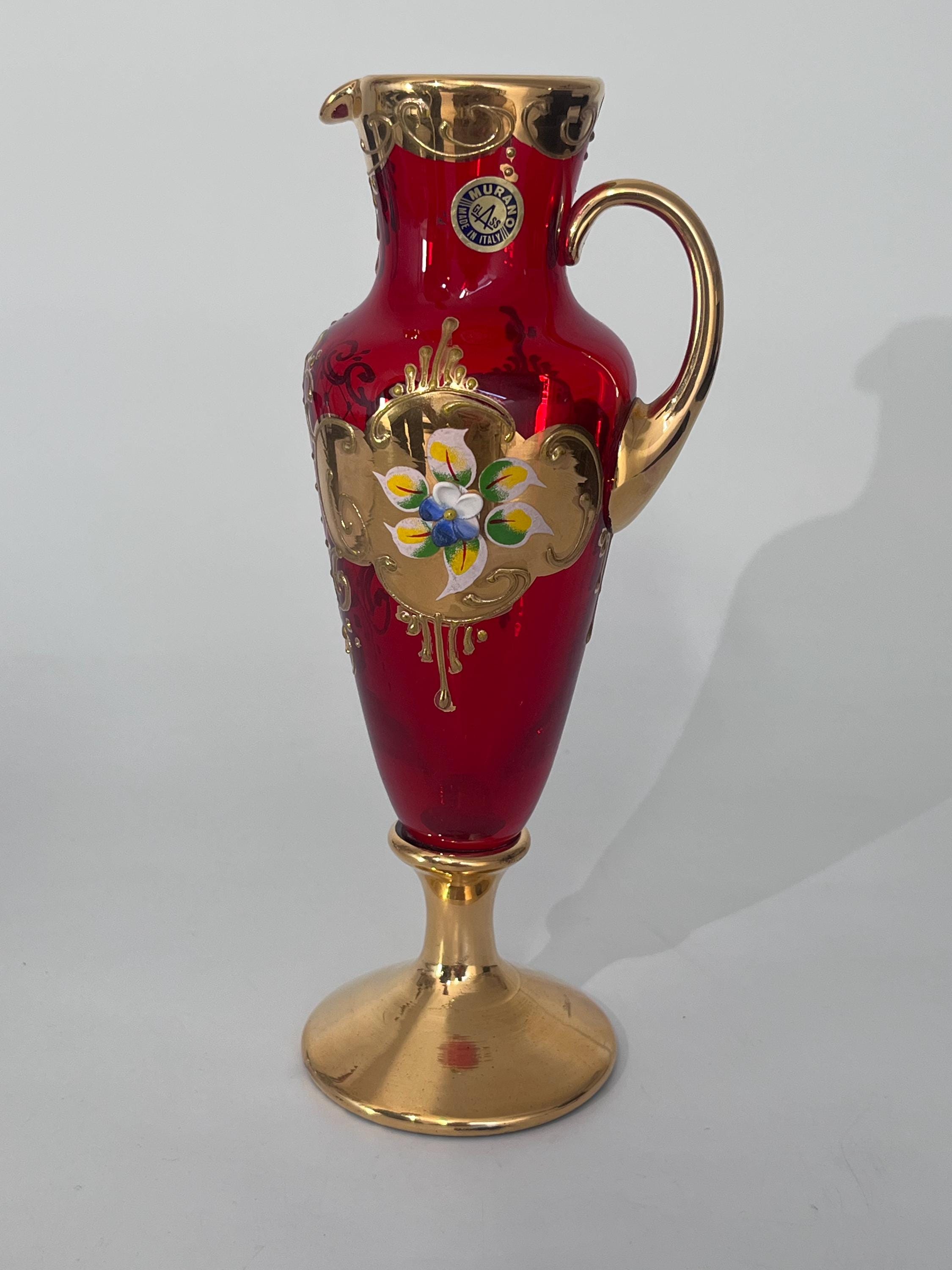 Murano vase gold - Etsy 日本
