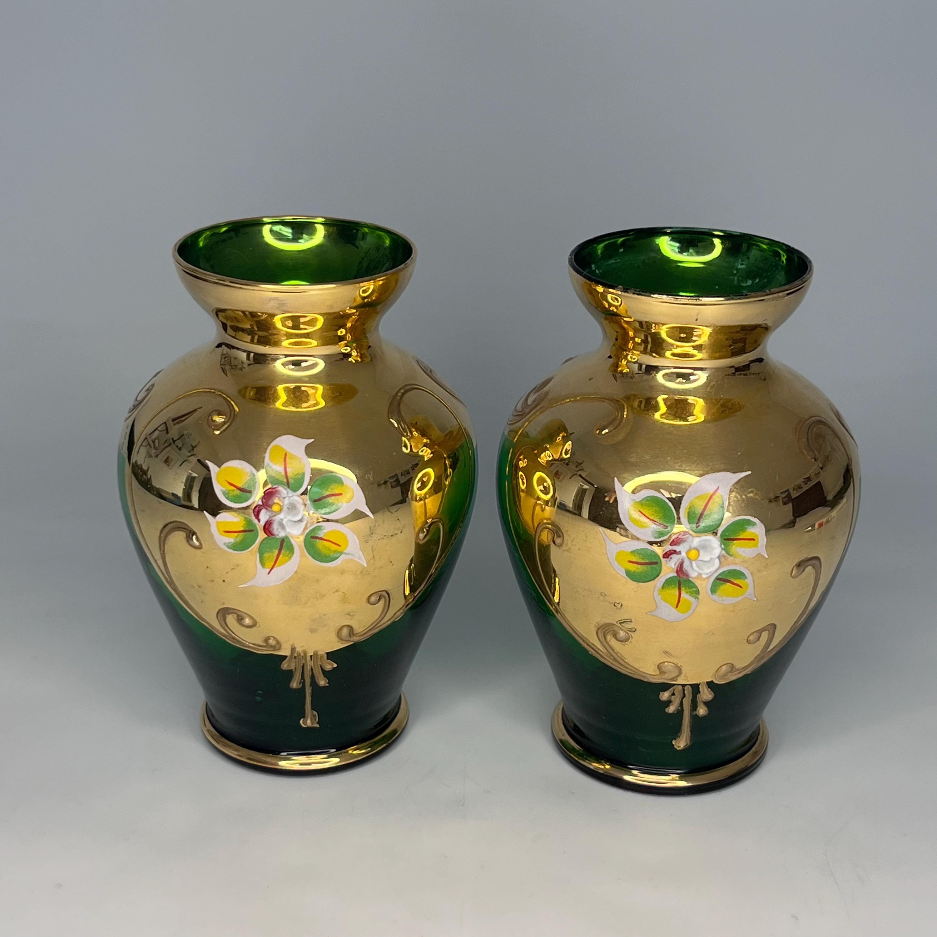 Murano vase gold - Etsy 日本