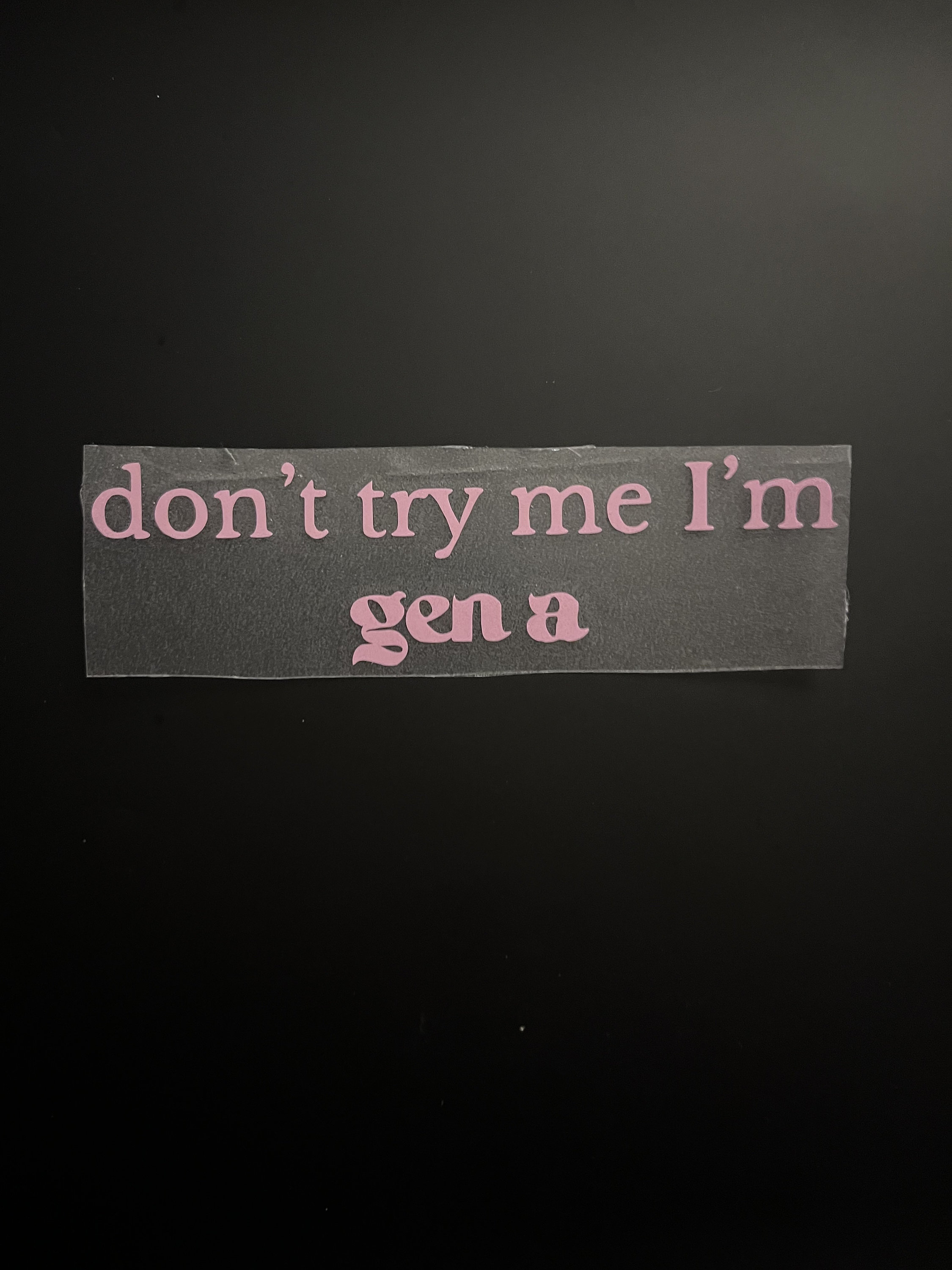 Generations Decal - Etsy