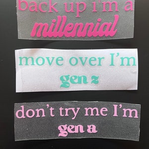 Generations Decal