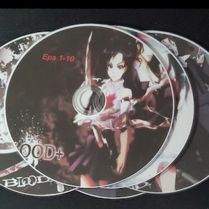 Blood+ Plus TV Anime Complete Collection Series English Episodes 1-50