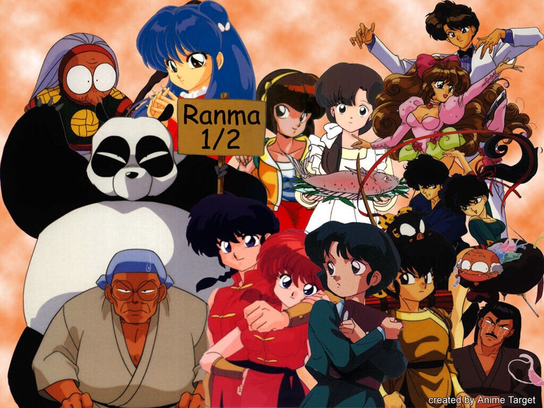 Ranma 1 2 serie completa latino