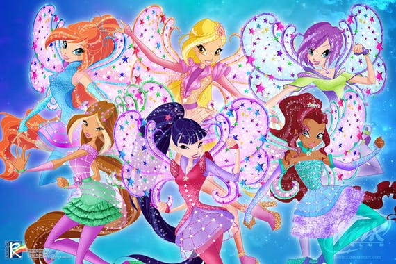Winx Club Complete Series Seasons 1-8 DVD Set. - Etsy