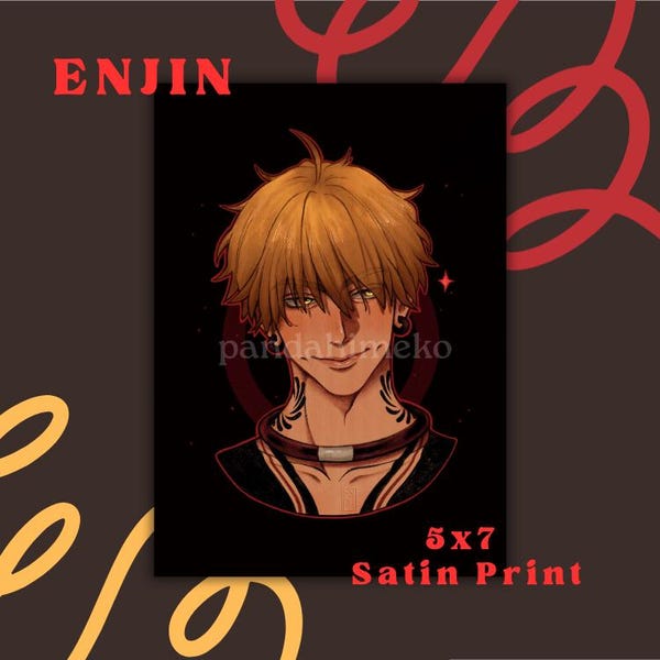Enjin Satin Print (Read Shipping Details)