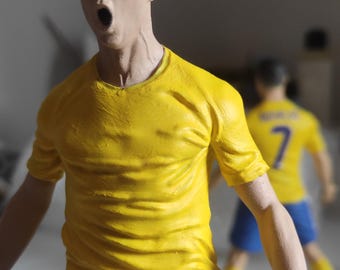 Cristiano ronaldo figure Al Nassr Unique collectible figurine