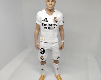 Kylian mbappe Kylian Mbappé Figure  Real madrid Footballer soccer player gift for lover