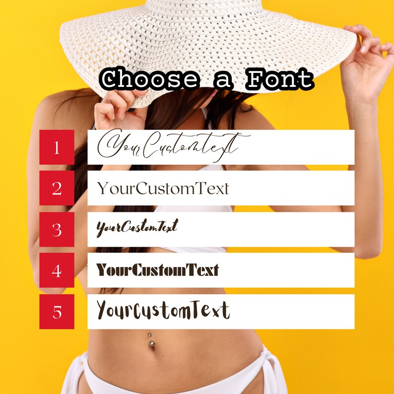 Custom Text Temporary Tattoos set of 4 Gift for Her/him - Etsy