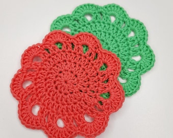 Patrón de crochet para posavasos fáciles