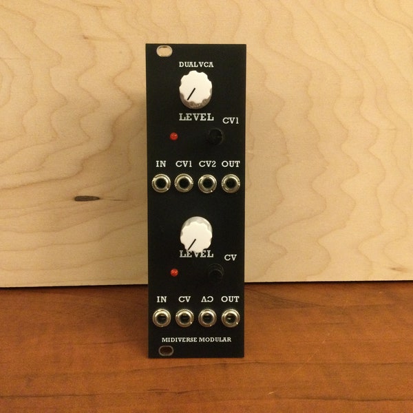 Midiverse Modular - Dual VCA - Eurorack