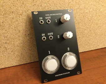 Midiverse Modular - Dual Arcade Button - Eurorack