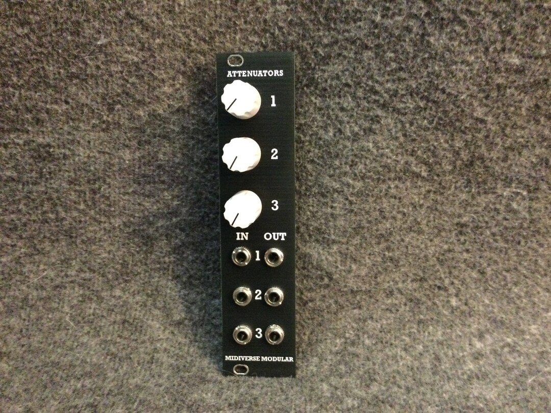 Midiverse Modular Attenuators Eurorack Etsy