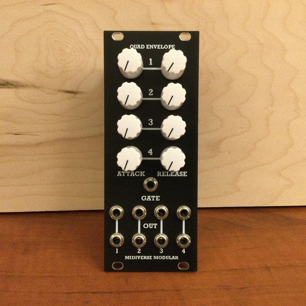 Midiverse Modular - Quad Envelope - Eurorack