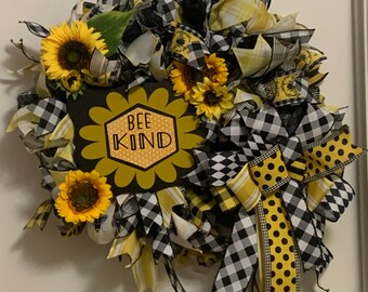 Sunflower Wreath