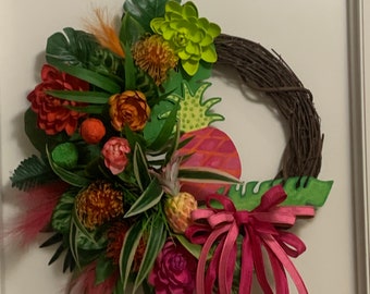 Tropical Paradise Wreath