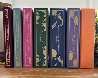 Harry Potter Individual Books Rebound Clothbound Style Made to Order