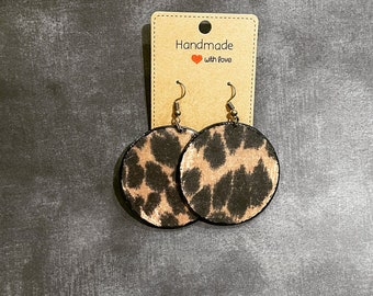 Cheetah Earrings, Cheetah Print, Cheetah Print Earrings, Cheetah Gifts, Cheetah Print Gifts