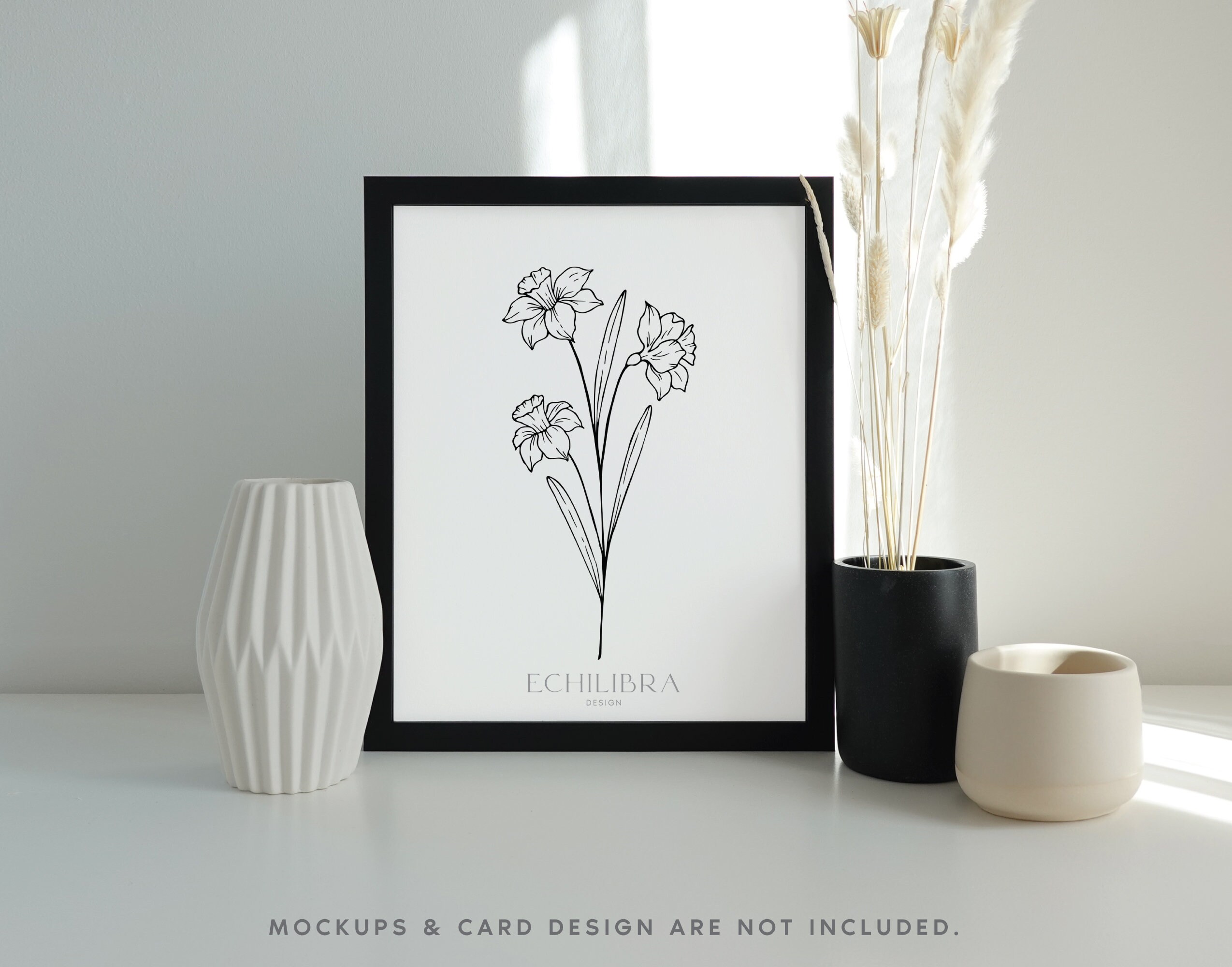 Procreate Flower Stamp Brushes, Botanical Stamps, Hand Drawn Floral ...