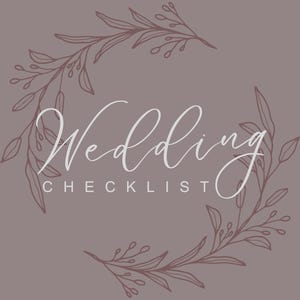 Hochzeitsplaner 2025-2026 Bräute Einfache Checkliste