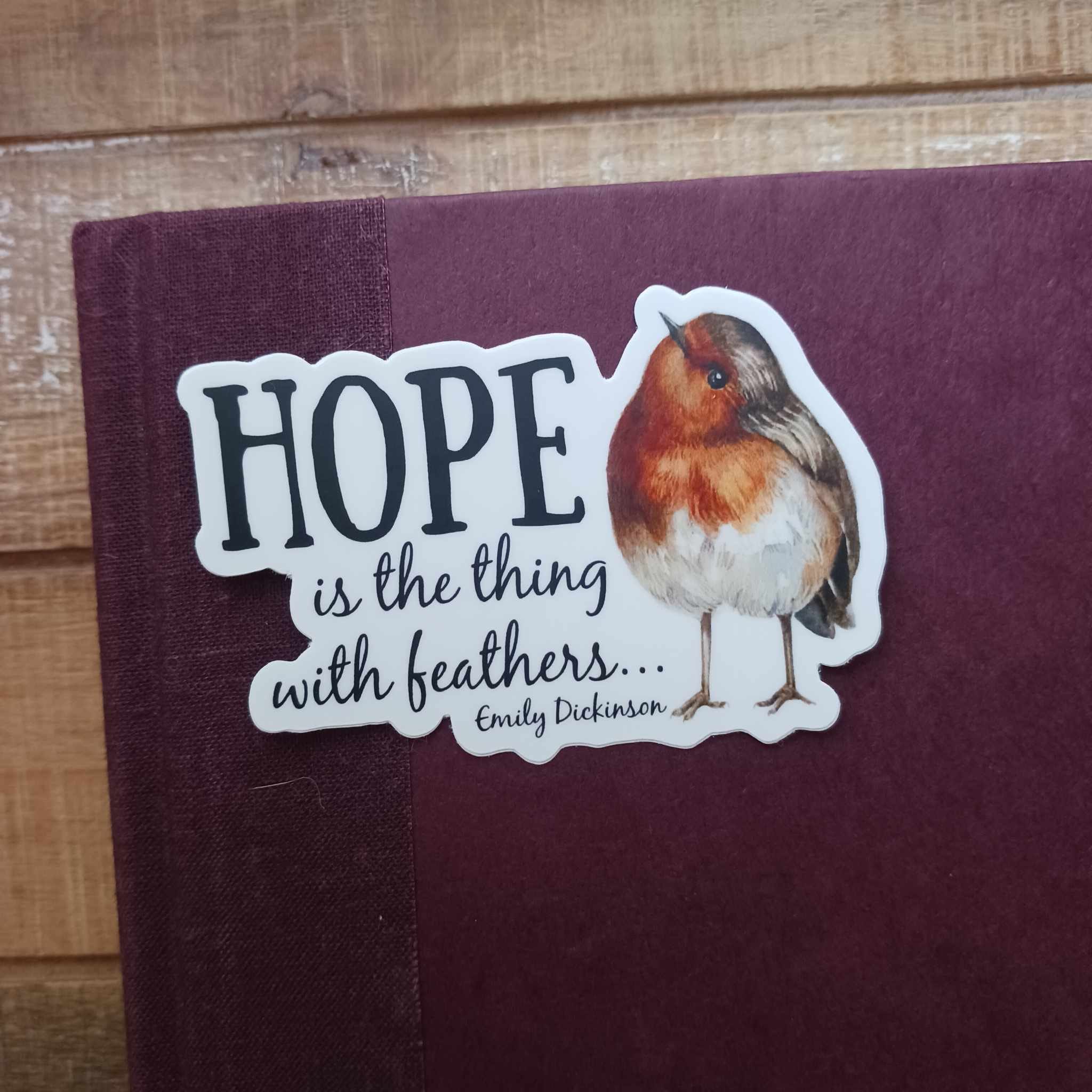 Emily Dickinson sticker 1, water bottle sticker, laptop decal, poetry sticker