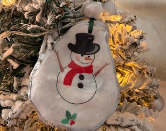 Frosty the snowman tree ornament
