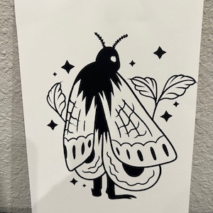 MothMan Wall Art (5x7)