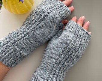 Fingerless gloves women Wrist warmers Knit arm warmers Alpaca fingerless gloves Fingerless gloves Winter gloves Hand warmers Mittens