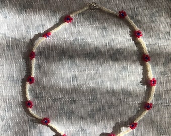 beaded necklace