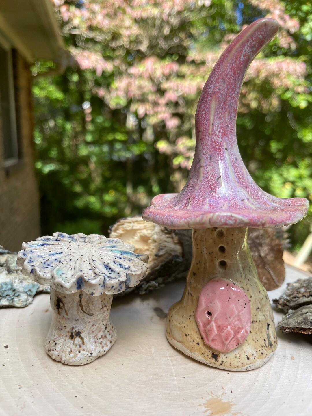Mushroom Set Garden Art Mushroom Pottery Ceramic Handbuilt Etsy Il 1080xN.5400410266 Tky3