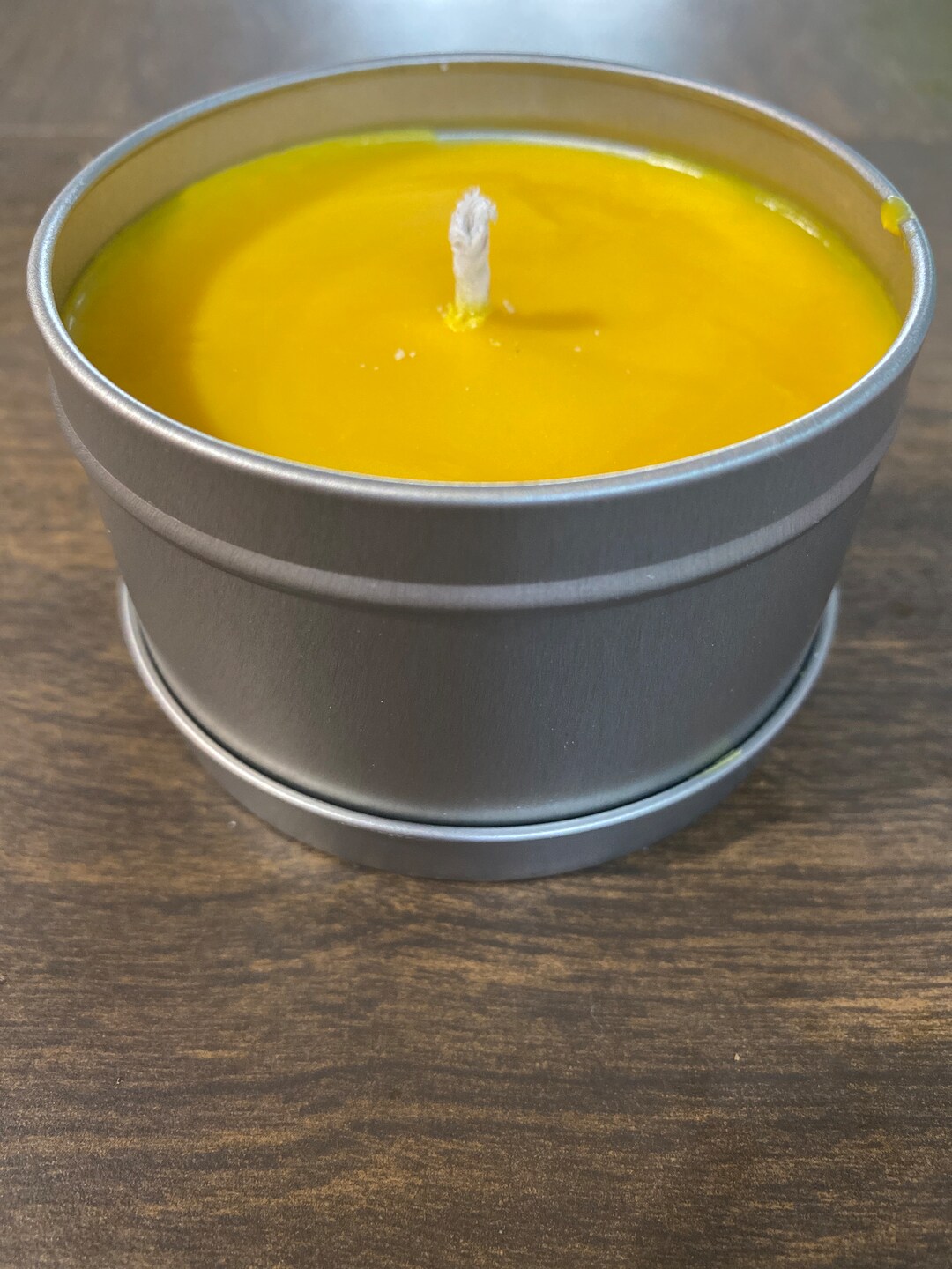 Autumn Yellow Container Candles With Campfire Smores Etsy