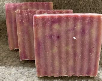 Blackberry Vanilla Soap! Handmade, five oil blend!