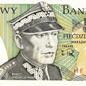 Poland 50 Zlotych 1988 UNC P142c, General K. Swierczewski, Series HF 4520580