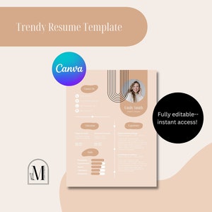 Trendy Resume Template