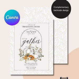 Fall Invitation Template