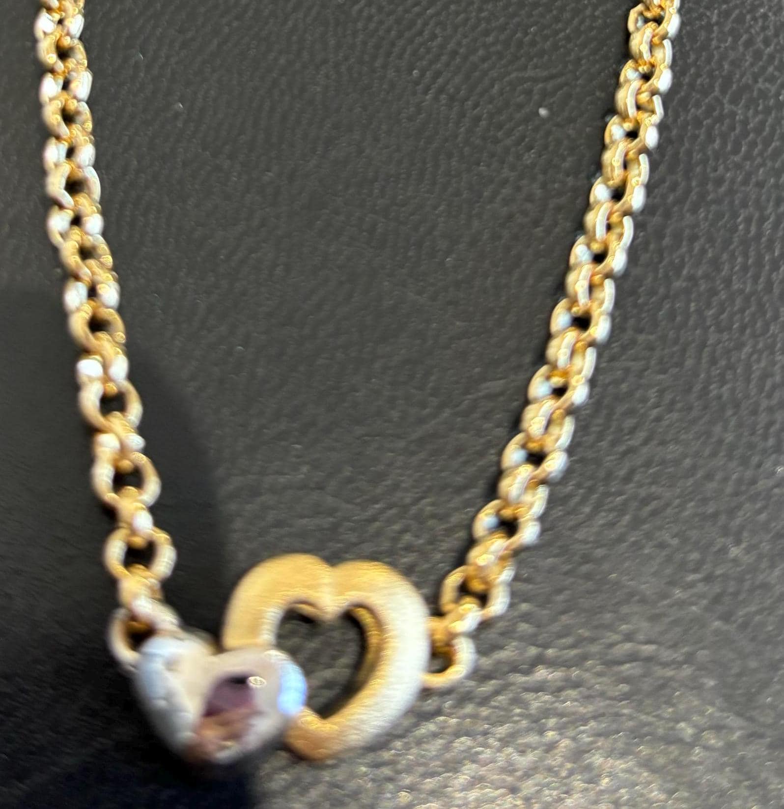ココナッツ様 激レア NINA RICCI サインヴィンテージ ハートネックレス Vintage Nina Ricci Heart Necklace, 22kt Gold Plated, 16 Inch - Etsy