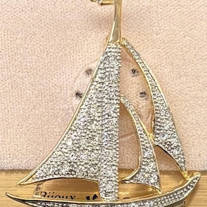 Swarovski Crystal Sailboat - Etsy