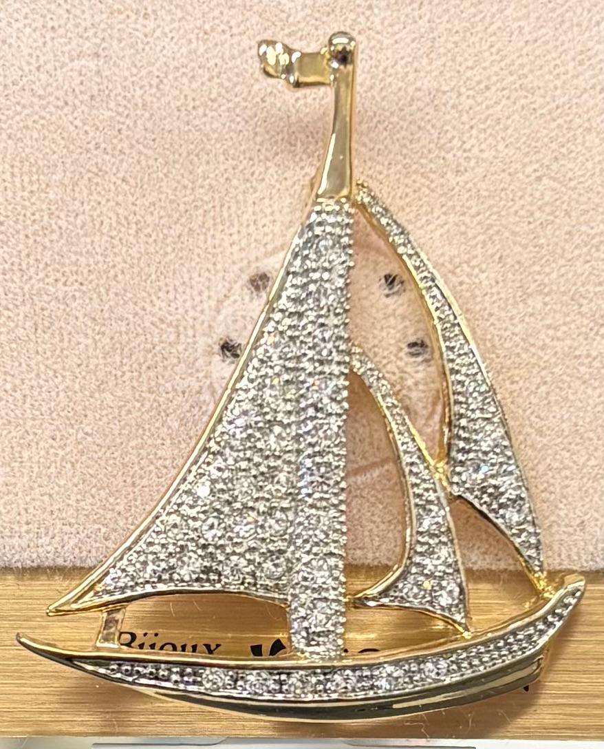 Swarovski sailboat - Etsy 日本