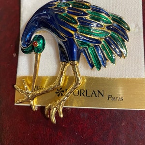 d*2様 DORLAN 鳥型ブローチ 約10cm d*2様 DORLAN 鳥型ブローチ 約10cm