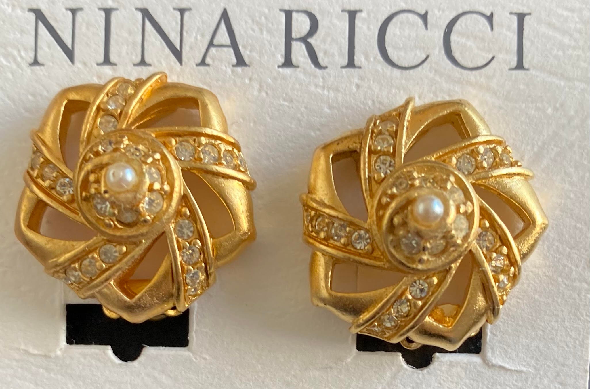 ピアス NINA RICCI TWISTED EARRINGS Nina Ricci Bird XL earrings Nina Ricci